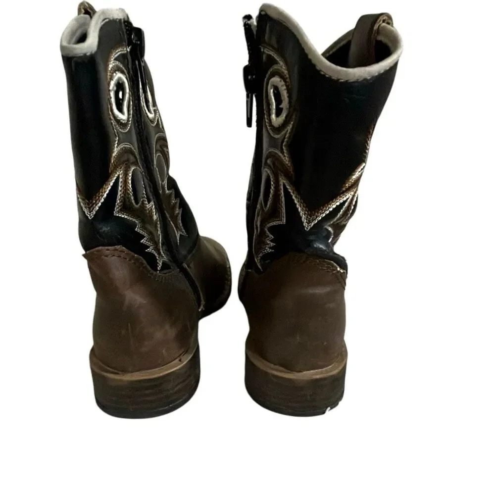 Toddler Boys Double Barrel Boots